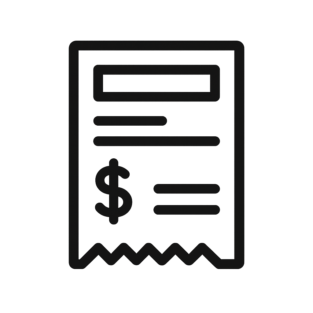 Reciept Generator Access